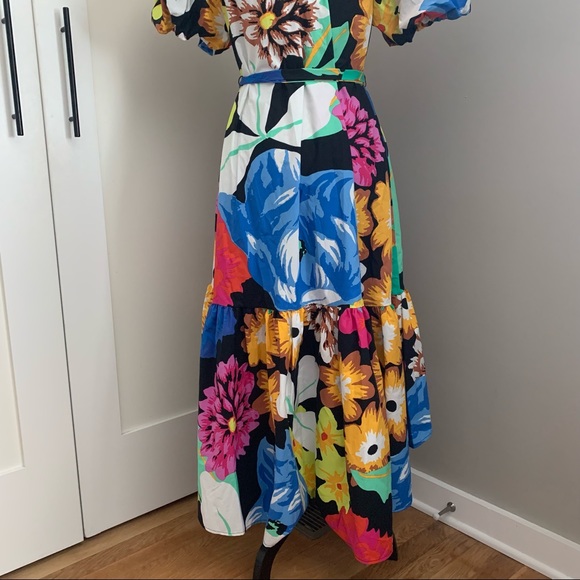 Christopher John Rogers Floral High-Low Dress - Picture 7 of 7